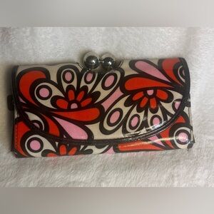 Icing by Claire’s coated canvas wallet